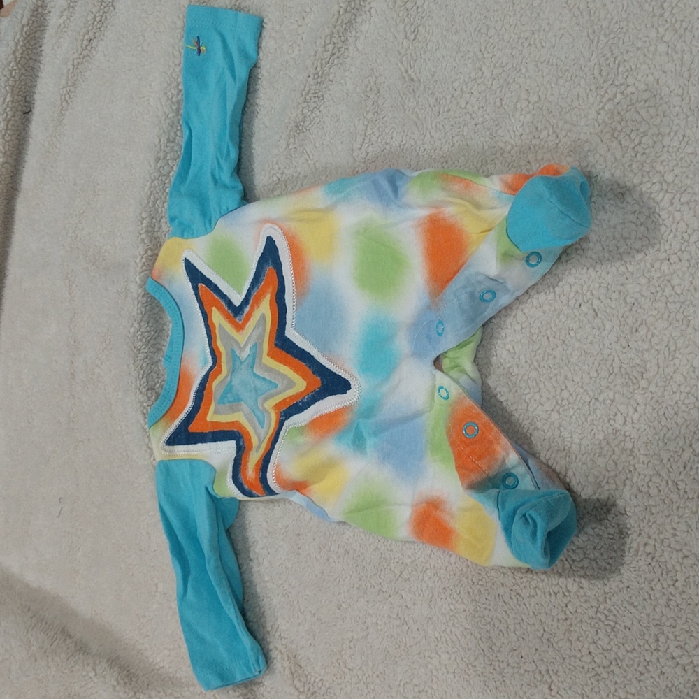 2/$15 Star Footed Outfit Newborn Truly Scrumptious by Heidi Klum